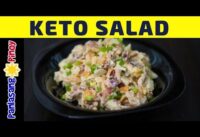 Ketogenic Bacon and Egg Salad [Low Carb High Fat Diet]