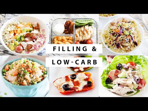 Low Carb Lunch Ideas | Easy Meal Prep Recipes