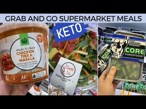 Low carb Ready made meals from Australian supermarkets