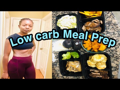 Low carb meal prep for beginners. Easy and quick African healthy low carb meal prep for weight loss.