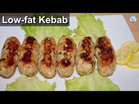 Low fat Chicken Kebab Recipe | Healthy Chicken Kebabs | Weight Loss Recipe