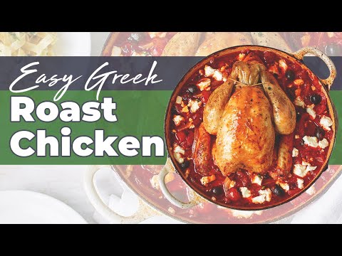 Mediterranean Diet Recipe Book: Easy Greek Roast Chicken