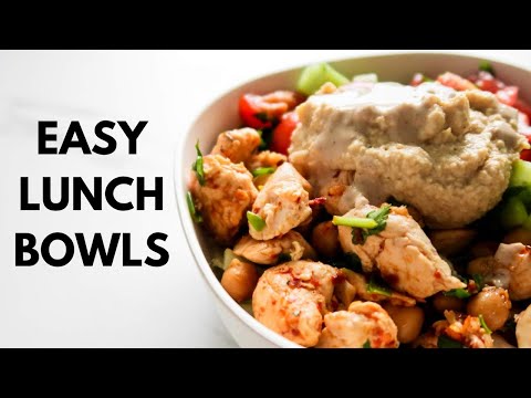 Mediterranean Meal Prep Lunch Bowl Recipe | Healthy Lunch Ideas