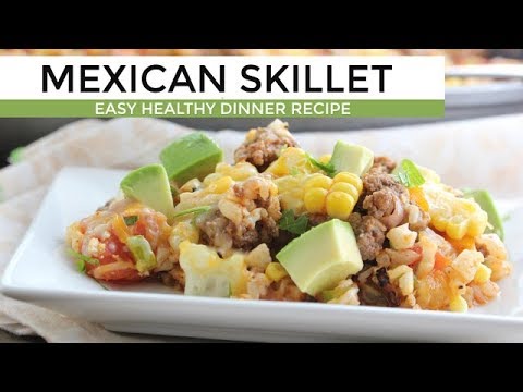 One Pan Mexican Skillet | Easy Low Carb Dinner Recipe