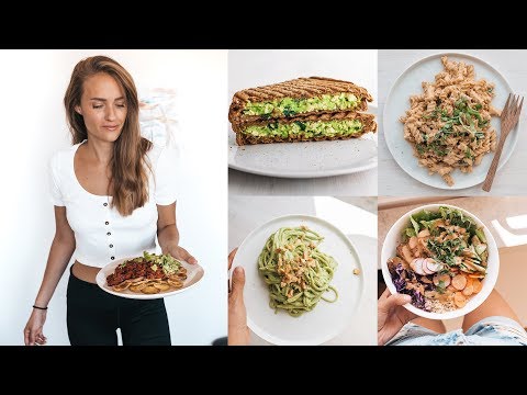 One Week of VEGAN LUNCHES — 7 Easy & Healthy Recipes