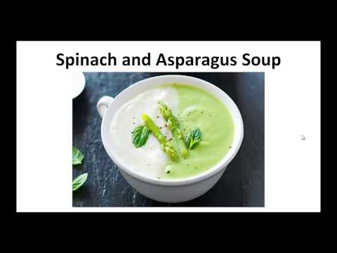 Paleo Diet Recipes - Spinach and Asparagus Soup By A Former Diabetic