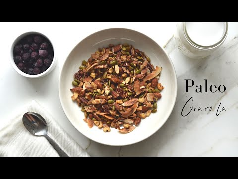 Paleo Granola Recipe [Sugar-Free, Grain-Free, & Vegan Too!]