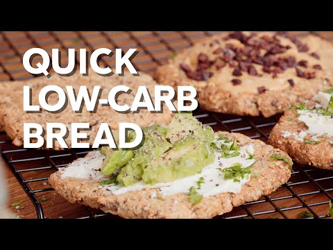 Quick low-carb bread