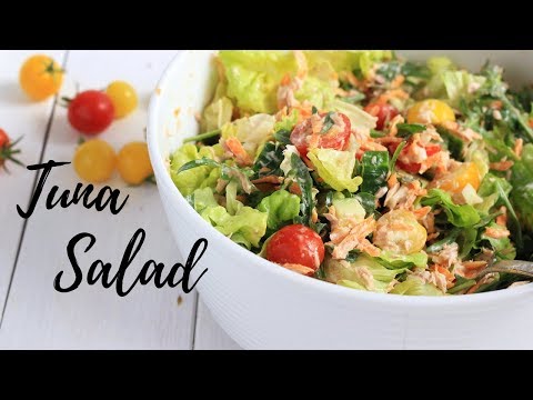 TUNA SALAD RECIPE | HEALTHY RECIPES