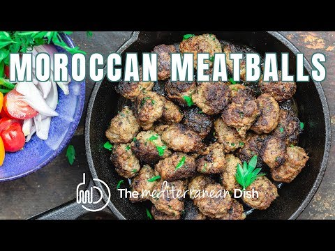 These are the Best Moroccan Meatballs! | The Mediterranean Dish