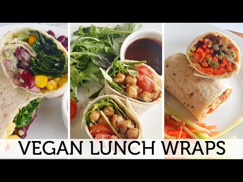 Vegan Lunch Wraps (Tortilla Wrap)