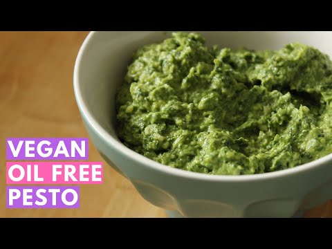 Vegan oil free pesto