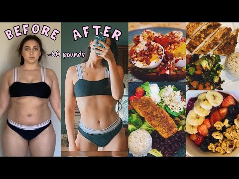 WHAT I ATE IN A DAY TO LOSE 60 POUNDS DURING QUARANTINE