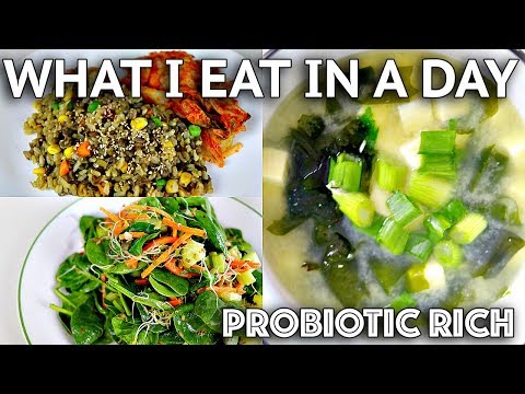 WHAT I EAT IN A DAY VEGAN (HEALTHY GUT RECIPES)