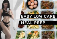 EASY LOW CARB MEAL PREP (gluten free + dairy free) // Rachel Aust