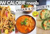 LOW CALORIE VEGAN RECIPES THAT TASTE GOOD (GLUTEN-FREE VEGAN MEALS)