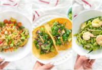 QUICK Dinner Recipes | healthy paleo recipes under 10 minutes!