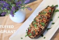 Stuffed Eggplant | Traditional Mediterranean Dish | Greek Style Eggplant Recipe