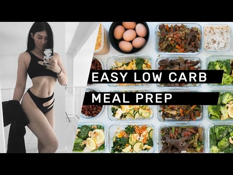 EASY LOW CARB MEAL PREP (gluten free + dairy free) // Rachel Aust