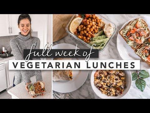 Healthy Vegan/Vegetarian Lunch Ideas From Monday to Friday | by Erin Elizabeth