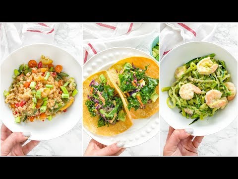 QUICK Dinner Recipes | healthy paleo recipes under 10 minutes!